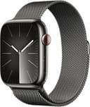 Apple Watch Series 9 (GPS + LTE) 45MM Graphite Stainless Steel & Milanese Loop