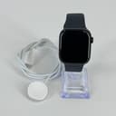 Apple Watch (Series 10) 42mm Jet Black Aluminum (GPS) w/ Black Sport - Very Good