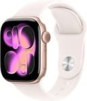 Apple Watch S11 (GPS + LTE) 46MM Rose Gold Aluminum Case Light Blush Sport Band