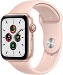 Apple Watch Series SE GPS+LTE w/ 44MM Gold Aluminum Case & Pink Sand Sport Band