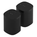 Sonos One Gen 2 Voice Controlled Smart Speaker 2-Pack Black (Refurbished)