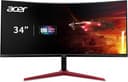 Acer Nitro XZ342CU V 34" Class UW-QHD Gaming LED Monitor - 21:9 - Black