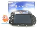 【Near Mint】Sony PS Vita PCH-2000 Black Wi-Fi Model Console #DEN0502/03