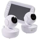 Motorola MBP3XL Portable Video Baby Monitor & 2 Rechargeable Cameras - White