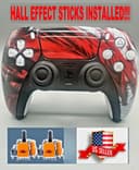 Custom PS5 SHADOW of BLOOD DualSense Wireless Controller + HALL-EFFECT sticks