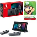 ⭐Nintendo Switch Console Bundle Gray Joy Con 32GB + $10 eShop Gift Card