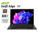 Acer Swift Edge 16" OLED Laptop 16GB 1TB SSD AMD Ryzen 7 2.7GHz Refurbished