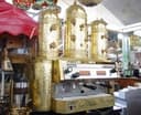 La Pavoni Copper and Brass Old Italy with Grinder
