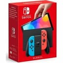Nintendo Switch Console with Neon Blue & Neon Red Joy‑Con Excellent