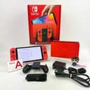 Nintendo Switch 64GB OLED Mario Red A Rank Console Boxed Region Free 116