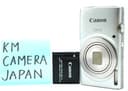 [US DUTY PAID] Canon IXY 180 PowerShot ELPH 180 Silver 20MP Digital Camera #002