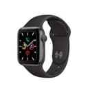 Apple Watch Series 5 44mm Space Gray Aluminum Black Band GPS - MWVF2LL/A