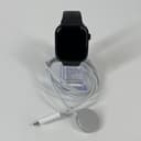 Apple Watch (Series 11) 46mm Jet Black Aluminum (LTE) w/ Black Sport - Very Good