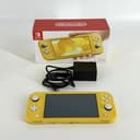 Nintendo Switch Lite Original Handheld Console Yellow 32GB w/ Charger- Excellent