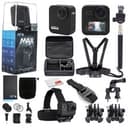 GoPro MAX 360 Waterproof Action Camera -With Mega Accessory Kit - Get Rolling