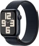 Apple Watch Series SE 2nd Gen (GPS) 44mm Midnight Aluminum Case Black Sport Band