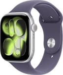 Apple Watch Series 11 (GPS + LTE) 46MM Silver Aluminum Case Purple Fog Sport