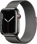 Apple Watch Series 7(GPS + LTE) 45MM Graphite Stainless Steel Case Milanese Loop