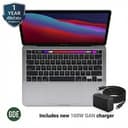 Good Apple MacBook Pro with Apple M1 Chip 13" 8GB, 512GB Space Gray 🔋97%