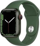 Apple Watch Series 7 GPS + LTE w/ 41MM Green Aluminum Case & Clover Sport Band