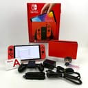 Nintendo Switch 64GB OLED Mario Red Console Boxed Region Free 1Day Ship 218