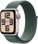 Apple Watch Series SE 2nd Gen (GPS+LTE) 40MM Starlight Aluminum Case Lake Green