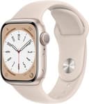 Apple Watch Series 8 (GPS+LTE) 41MM Starlight Aluminum Case Starlight Sport Band