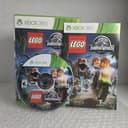 LEGO Jurassic World Microsoft Xbox 360 2015 Complete In Box CIB Tested WB Games 