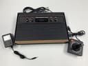 Atari 2600 Woodgrain 4-Switch Console Bundle - Refurbished, Tested & Works!