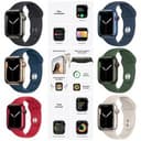 Apple Watch Series 7 41mm 45mm Wi-Fi + GPS + Cellular Smartwatch - Very Good