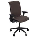 Steelcase Think Ergonomic Office Chair w/Adjustable Armrests, Brown Fabric