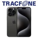 Apple iPhone 15 Plus A2847 128GB Black TracFone Very Good