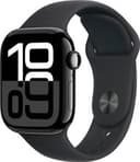 Apple Watch Gen 10 Series 10 Cell 42mm Jet Black Aluminum - Black Sport Band