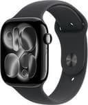 Apple Watch Series 11 (GPS + LTE) 46MM Jet Black Aluminum Case Black Sport Band