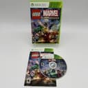 LEGO Marvel Super Heroes Xbox 360 (Refurbished) CIB Damaged Manual, Tested Disc