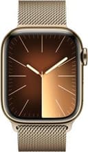 Apple Watch Series 9 (GPS + LTE) 45mm - Gold Stainless Steel Case & Milanese