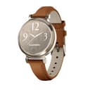 Garmin Lily 2 Classic, Cream Gold with Tan Leather Band 010-0xxxx-xx