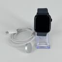 Apple Watch (Series 10) 42mm Jet Black Aluminum (GPS) w/ Sport Loop - Good 