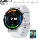 Garmin Venu 3 Fitness GPS Smartwatch Silver / Whitestone Refurb. + 2 Yr Warranty