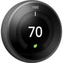 Google 3rd Gen Nest Learning Smart Wifi Thermostat, Black