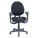 Steelcase Criterion High Back Office Chair Smoke Fabric Adjustable Ergonomic