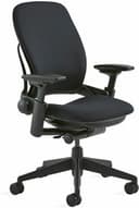 Steelcase Leap V2 Ergonomic Office Chair Fully Loaded Adjustable Lumbar Black