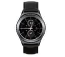 Samsung Gear S2 R732 40mm Stainless Steel 512MB GPS NFC Bluetooth Black Leather