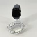 Apple Watch (Series 10) 46mm Jet Black Aluminum (GPS) w/ Fabric Loop- Very Good