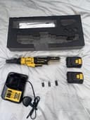 Dewalt DCF500 12V XR Brushless Sealed Head Ratchet with 2x 3.0Ah Batteries