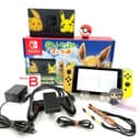 Nintendo Switch HAC-001 Console Let's Go! Eevee Edition B Rank 1Day Ship 9121