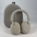 Sony WH-1000XM5 Headphones Silver w/ Case & Charger - Excellent