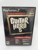 Guitar Hero 5 PS2 PlayStation 2 Complete CIB VG