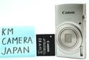 [US DUTY PAID] Canon PowerShot IXY 200 ELPH 185 digital Camera 180 Silver #036