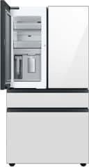 Samsung - BESPOKE 29 cu. ft. 4-Door French Door Smart Refrigerator with Beverage Center - Custom Panel Ready